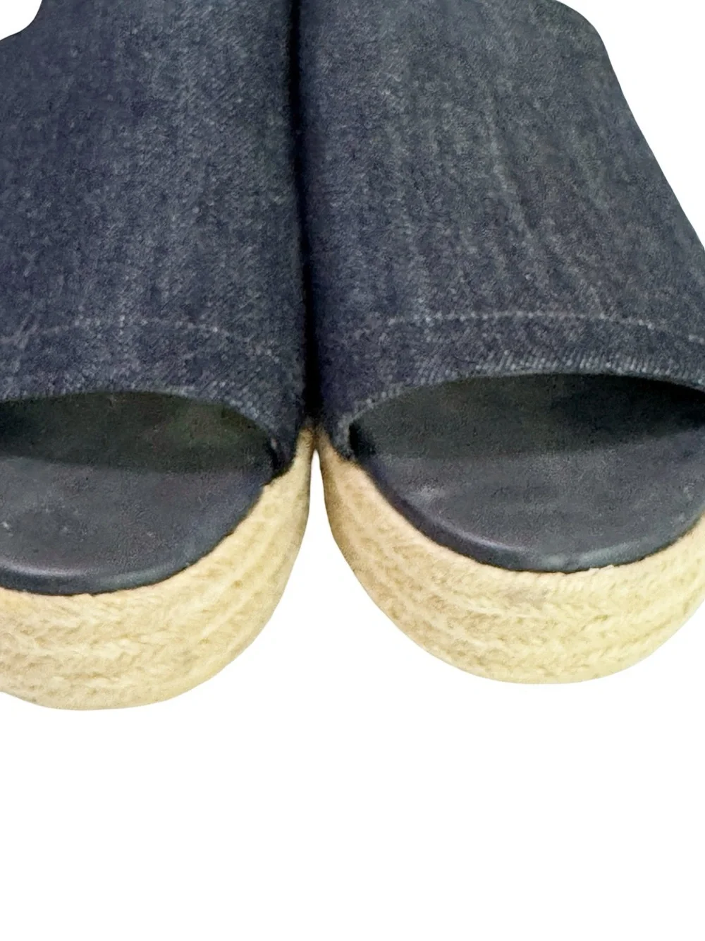 Vince Solana Denim Espadrille 8 1/2